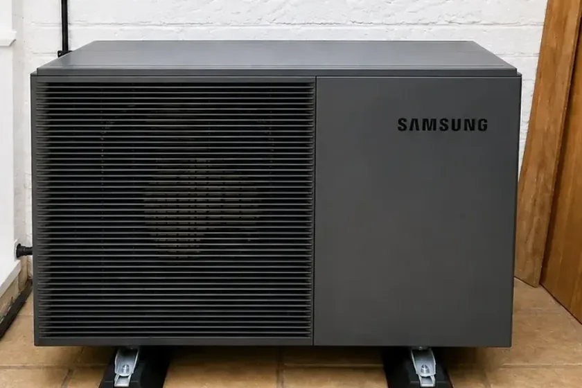 Samsung monobloc air source heat pump in Camden NW1