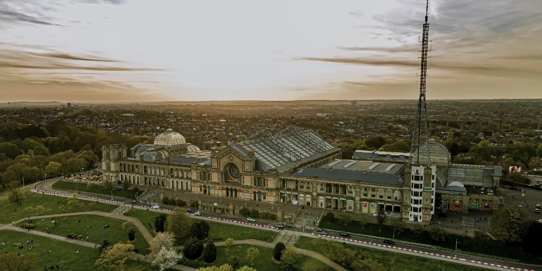 Alexandra Palace in Haringey, London