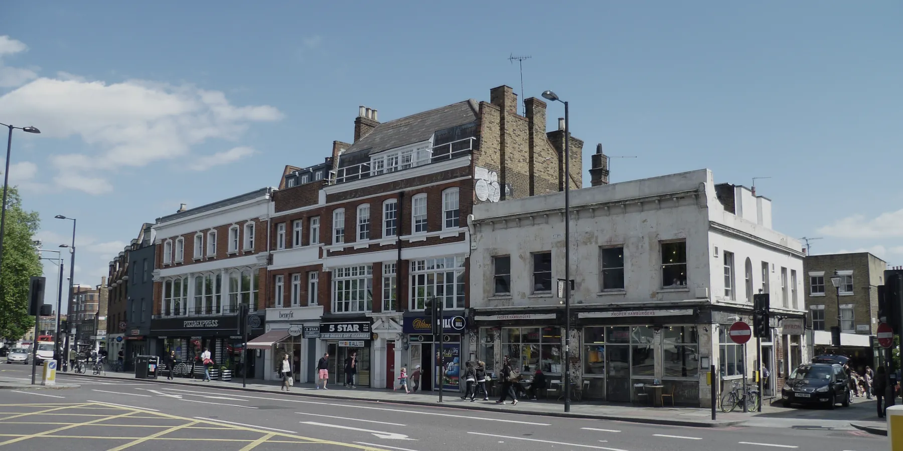 Upper Street in Islington, London